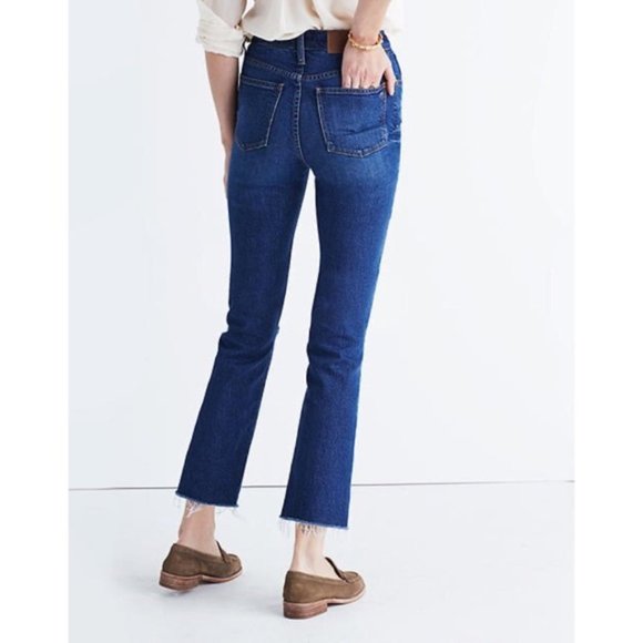 Madewell Los Feliz Crop Flare Jeans High Rise 23 - Picture 2 of 12